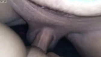 internal deep cummed to the amateur real hotwife
