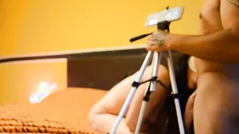 Secret web cam BIANCA rides and sucking off