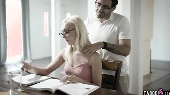 Twisted tutor makes struggling 19 year old suck and plowed him