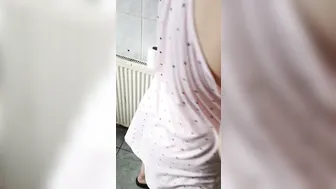 Goddess Step Milf Waits for Step Son inside the Wc for Pounded