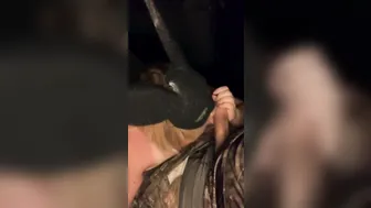 Swinging Cosplay Blonde give Super Sexy Sloppy Deep Throat