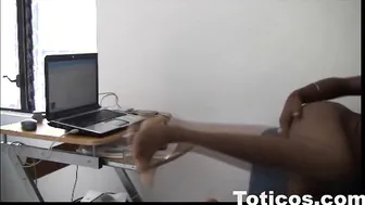 Toticos.com dominican porn Julia 18yo african hispanic 18 yo screwed