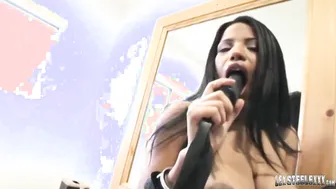Big Boobed Dark Hair Havana Red Head Getting Chocolate Milk From bbcs Lex Steele