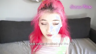 Babysitter Getting Erotic with my Dick and Swallows my Cum - Emma