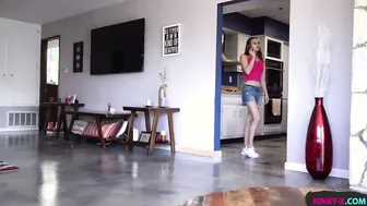 I plowed tight slurping cunt my stepsister like a boss and came