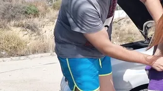I banged the mechanic
