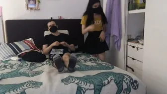 The Stepfather Finds her inside Panties