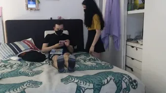 The Stepfather Finds her inside Panties