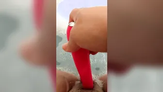milf Jizzes inside Bathtub