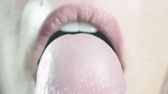 Naughty E porn video – Close up Naughty Tongue Bj