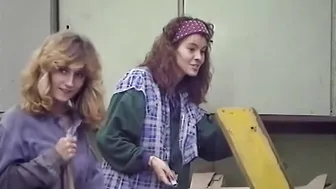 Fucking buxom Terry Rubens inside a workshop upscaled to 4K