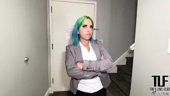 HOTEL MANAGER SPANISH BARBIE FUCKS big black dick