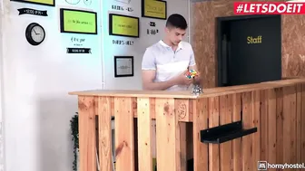 TURNED ON HOSTEL – Russian 18 Yo Arteya Dee Has Risky Cheating