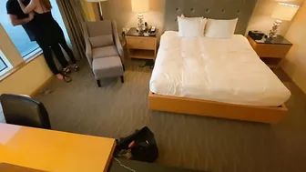 Shy cunt with mouth Screwed into her Hotel Room