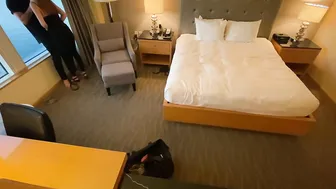 Shy cunt with mouth Screwed into her Hotel Room