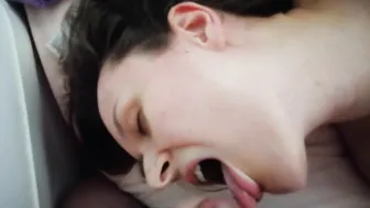 cum into mouth