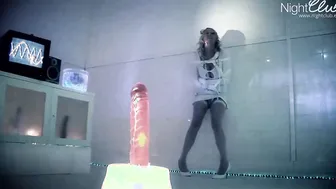 Chick getting mouth and cunt filled by big dicks inside Bae Sexorgie