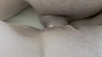 Her Vagina Juices on my Penis Cum on my Stomach