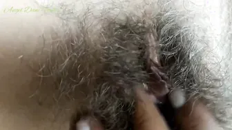 Bushy Cunt Close up - Angel Dani Fowler