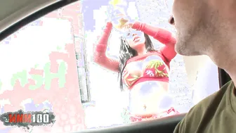 Hispanic with Huge Hooters and Banged by a Huge Dick