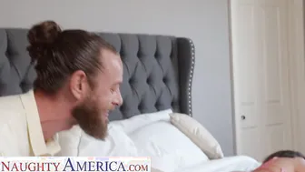 Sexual America - Catalina Ossa Fucks Friends Hubbys Dick after Catching him Sniffing her Pantie