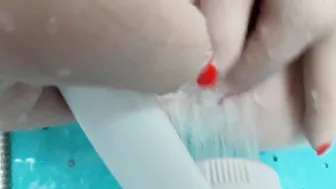 Las Fantasías Sexuales De Natalie En Su Baño