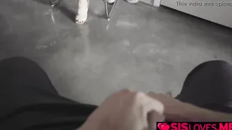 Stepsiblings doing some sexsual activities while on quarantine