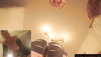 Analtraining nd Assfuck with Cum inside Butt Little Sunshine milf