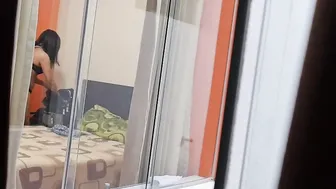 I thought I would just sex tape my friend gets clothed and I