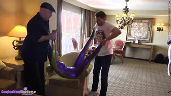 Having Fun with Pvc Flexible Doll at Will.