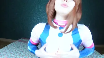 BOKU NO HERO ACADEMIA: OCHAKO URARAKA DREAMS ABOUT MIDORIAS PENIS - Spooky Boogie Cosplay 18 Year Old