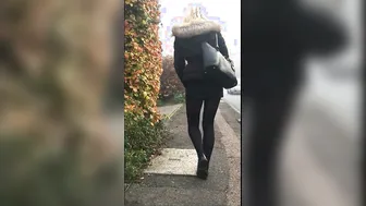 Candid 19 Year Old Miniskirt