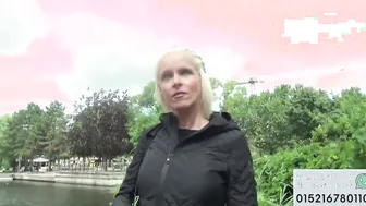 Deutsche Blonde abgeschleppt und gefickt
