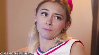 Lesbo Cheerleader Rimmed  Plowed With Toy