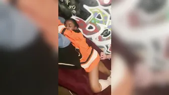 Extremely Hard Anal Pounding (choking and Spit Warning )