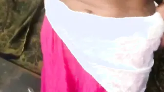 Tamil village chick trying anal