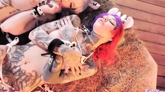 Cow Girls Got Anal Training