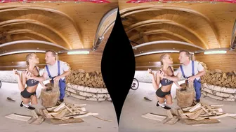 RealityLovers - Lumberjack Penis into VR