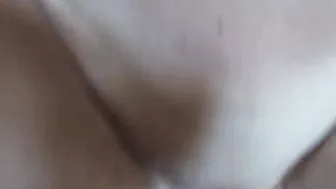 Step sister. Fucking leaking vagina close up