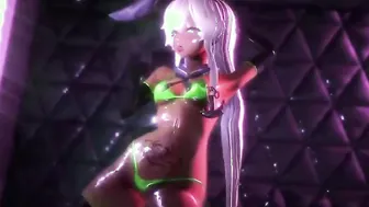 【MMD R-18 yo SEX DANCE】BUNNY EROTIC GODDESS BODY GIGANTIC BUTTS テイスティインテンスセックス [MMD]