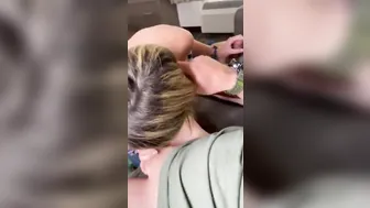 Wifey took care of hubby and his friend