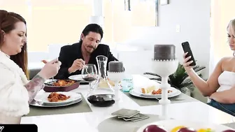 Perv Stepdad Disciplines His Bratty Step-Daughter With A FELLATIO