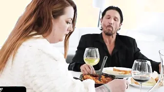 Perv Stepdad Disciplines His Bratty Step-Daughter With A FELLATIO