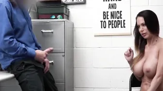 Young Milf Have to Offer Head To Security Guard - Mckenzie Lee