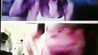 2 stripteased hysterical blondes (+ sound )