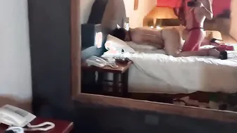 Female Domination Fake-Dick Bae mom Turns her Hubby inside a Whore Making him Drink his own Cum