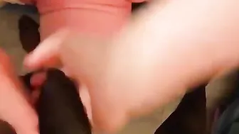 THICK PAWG mom @Fluffy_Brat Feeding on big black cock