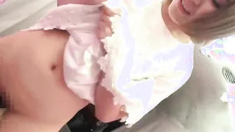 ガチナンパ！ド敏感女子にヌル×2素股！何度イってもガン無視ピストン！！連続中出しで金玉からっぽ！フリー1