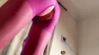 19 yo Years Stunning College Girl Dresses up and Dances Caressing her Cunt and Titties Uniform Solo Full