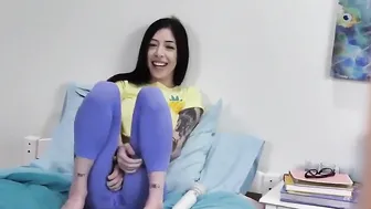 Goddess Dark Hair 18 Year Old Has Sex With Her Stepdad To Make Cougar Jealous